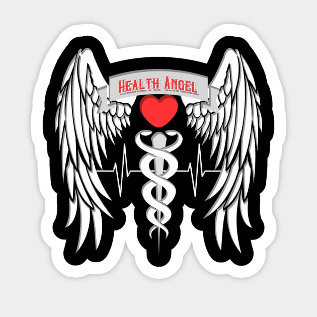 HEALTH ANGEL NURSE NURSE DOCTOR | THANK YOU Sticker by Matee